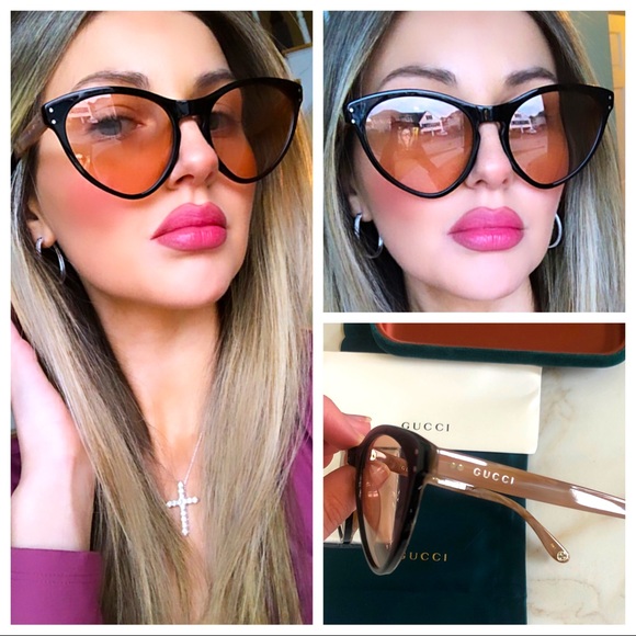🔥NEW BEST SELLER GUCCI CAT EYE SUNGLASSES 🔥 - Picture 3 of 10